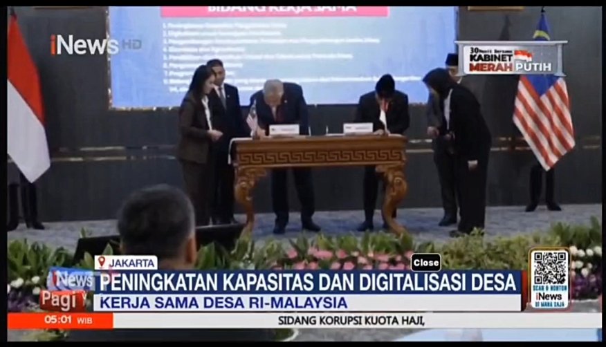dnovalia292116's tweet photo. Kemendesa PDT gandeng Pemerintah Malaysia untuk perkuat Pembangunan Desa
#KemendesPDT
#BangunDesaBangunIndonesia
#DesaIndonesiaMalaysia
#BPSDMKemendes https://t.co/PAXLcjytbU