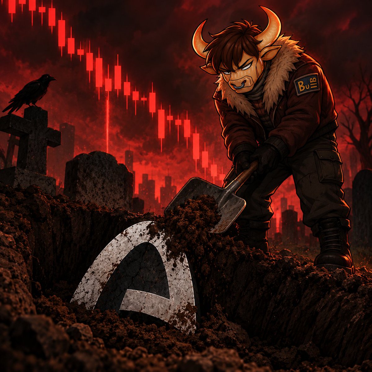 BullbWeb3's tweet photo. Arc needed less than 24 hours to turn into a fucking sitcom. 🐂

• One guy publicly sold his entire Arc bag. 700K+ views.

• Memes everywhere.

• Memecoins dumping 40–75%.

• Launchpad rugs doing what launchpad rugs do.

• Someone even launched a token named after the developer.

•All NFTs are a collection of scams 

$3B valuation. Institutional giants. One cable.

Welcome to crypto.

Day 2 of Arc. Bullb is already questioning his life choices.