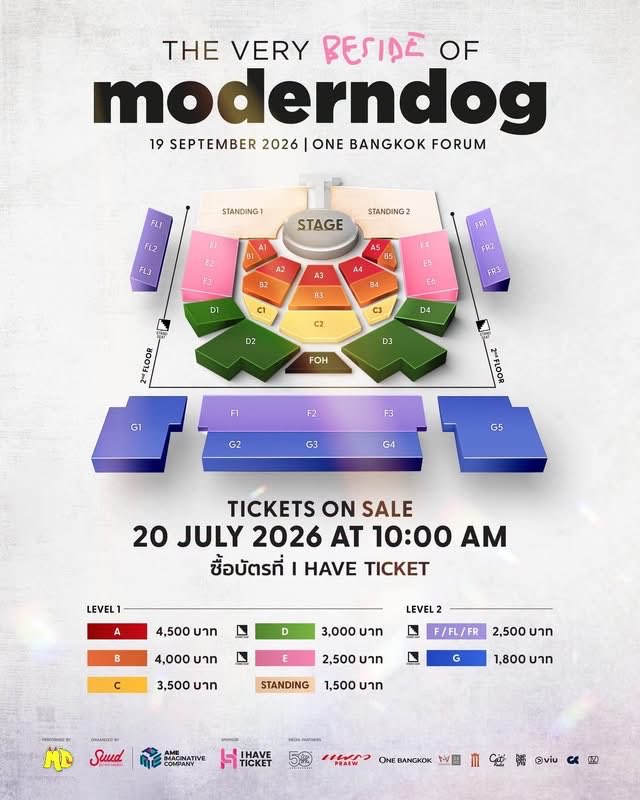 iatyeob's tweet photo. ปล่อยบัตรยืน 2 ใบ โซน Standing2ใบล่ะ 1,000.- สนใจทักค่ะ

#moderndog #theverybesideofmoderndog https://t.co/dpyP37iTUj