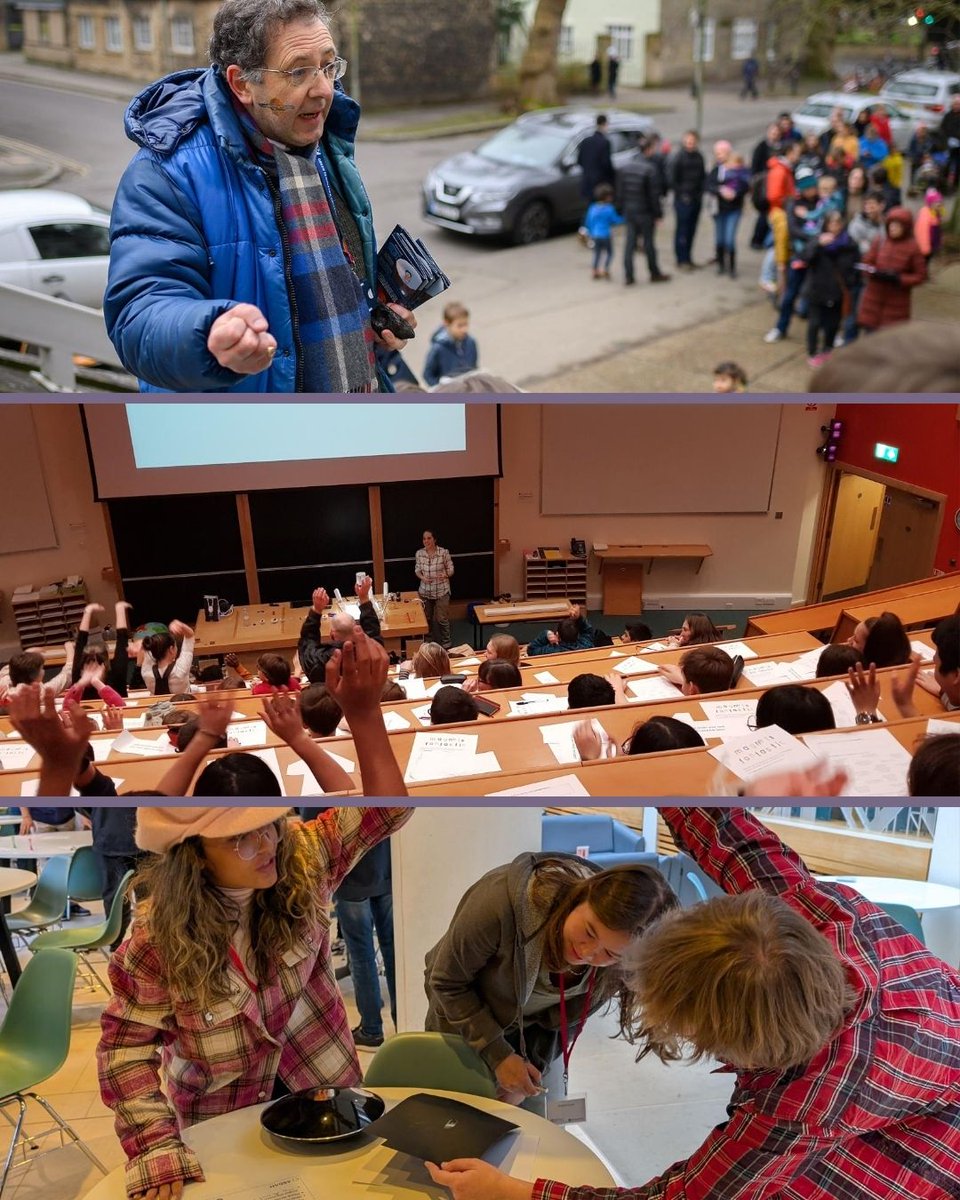 OxfordPhysics's tweet photo. Welcome to Physics Information Day! Meet tutors and attend talks on admissions and Oxford Physics from 10:00–16:00 (no booking required).
Details: https://t.co/141YmdQUK2 https://t.co/FknQWYX8oW