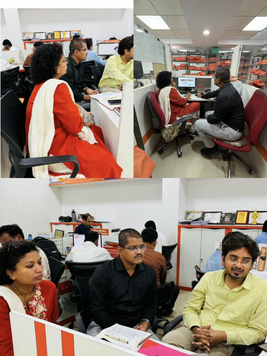 DlmDrda's tweet photo. તા.18/09/2026 ના રોજ બેંક ઓફ બરોડા રિજનલ ઓફિસની મુલાકાત લેવામાં આવી જેમાં SHG બેંક લીકેજ બાબતે જરૂરી મિટિંગ કરી લોન ધોરણ થયેલ જૂથોના બેન્ક લિંકેજની કામગીરી સમય મર્યાદામાં પૂર્ણ થાય તે માટે જરૂરી ચર્ચા કરવામાં આવેલ.
#shggujarat
#infodahod
#@mission_mangalam_glpc https://t.co/hjUdcvsxzG