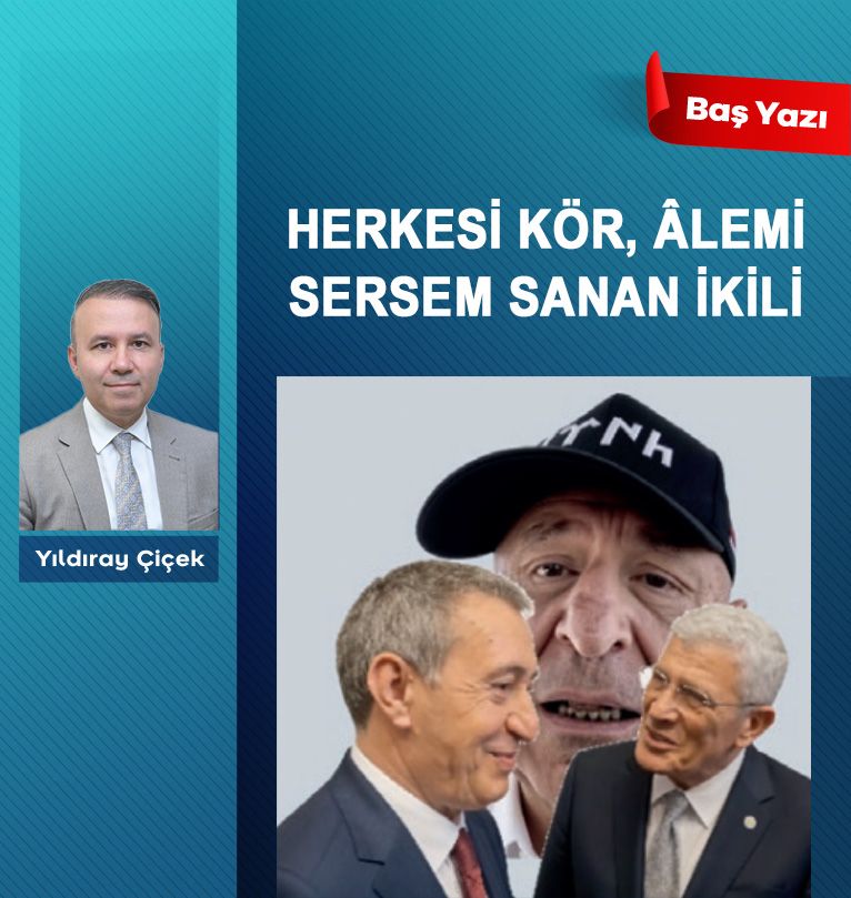 TurkgunGazetesi's tweet photo. ✍️ Herkesi kör, âlemi sersem sanan ikili
https://t.co/erGmDcWPed https://t.co/yatOdhbDfW