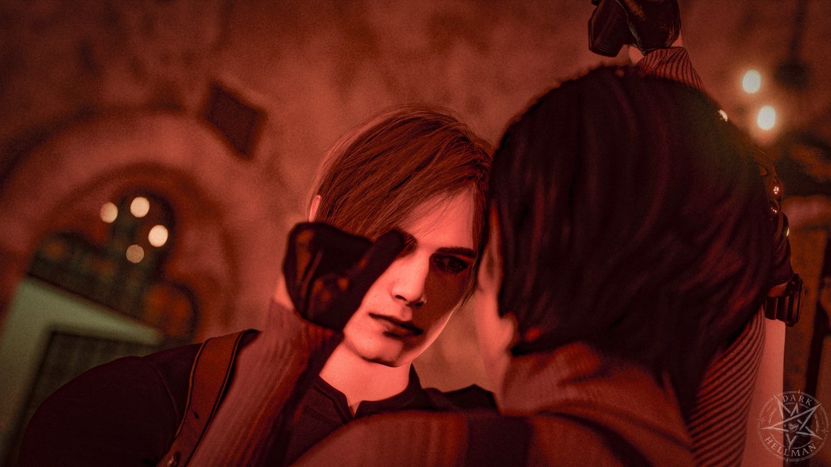 Dark_Hellman's tweet photo. #residentevil #residentevil4 #leonkannady #adawong #blender3d #nsfw

With a quick feint, Leon turns 180 degrees and immediately pulls the opponent's weapon up so he can't fire, but this... Ada? He hasn't seen her since the tragedy in Raccoon City, she alive?? https://t.co/coGfwu9zAM