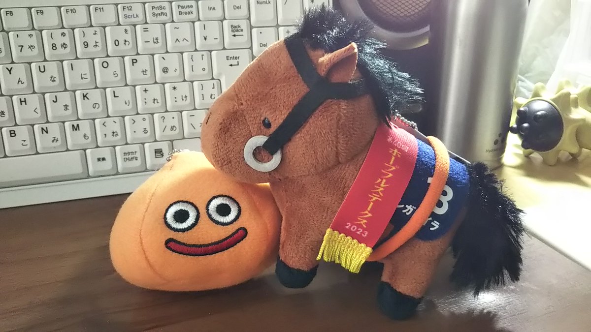 DongabachoH's tweet photo. どうやら、オールカマーに間に合った「レガレイラ」ｗ🐴
BC24は一度里親に出してるので、我が厩舎には再入厩ですね～😊
手放す時も、この仔とダノンデサイルだけは迷いました…😅
家ゴタゴタ＆体調最悪なので、出向いての保護は暫く無理そうですね…😭
#サラブレッドコレクション https://t.co/yylQ2g0mmN