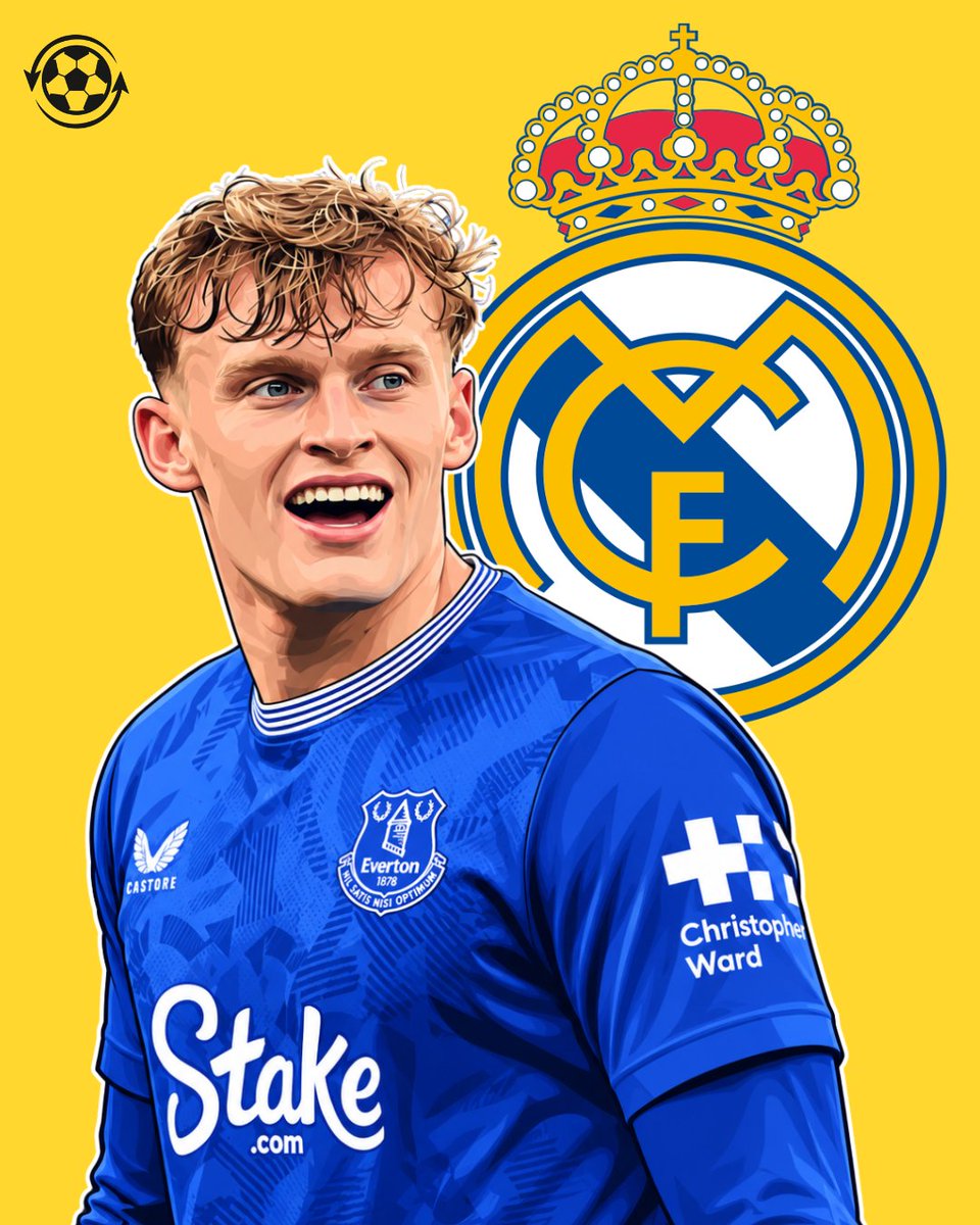 DeadlineDayLive's tweet photo. 🚨 Real Madrid are now weighing up a £80M move for Everton's 24-year-old English defender Jarrad Branthwaite, who is also on the radar of several Premier League clubs.

Despite signing Denzel Dumfries, Marc Cucurella, and Ibrahima Konaté during the summer window, there is a lingering sense at the Santiago Bernabeu that the squad remains one central defender short of perfection.

(Source: Goal)