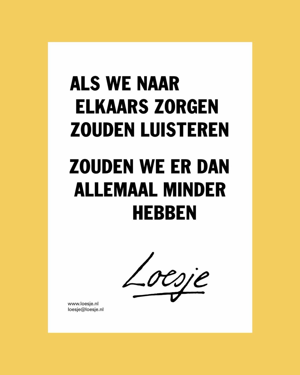 LoesjeNL's tweet photo. Als we naar elkaars zorgen zouden luisteren, zouden we er dan allemaal minder hebben?

Vandaag is de Dag van de Pedagogisch Professional.
Een mooi moment om stil te staan bij hun onmisbare werk. 

#loesje https://t.co/KHLp7066Gh