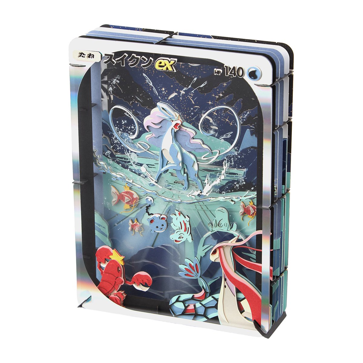 pokecayoyaku's tweet photo. 【ポケモングッズ情報】
9月26日（土）『Pokémon Trading Card Game Pocket（ポケポケ）』をモチーフにしたグッズの新作が、ポケモンセンターに登場⚡
「パック砂時計」をモチーフにしたLEDライトや、イーブイex・スイクンex・メガサーナイトexのペーパーシアターなどがラインナップ！ 

📅発売日
・9月26日（土）

・ポケモンセンターオンライン
9月24日（木）10時～

🔗詳細
https://t.co/Yvg9FbT7QZ