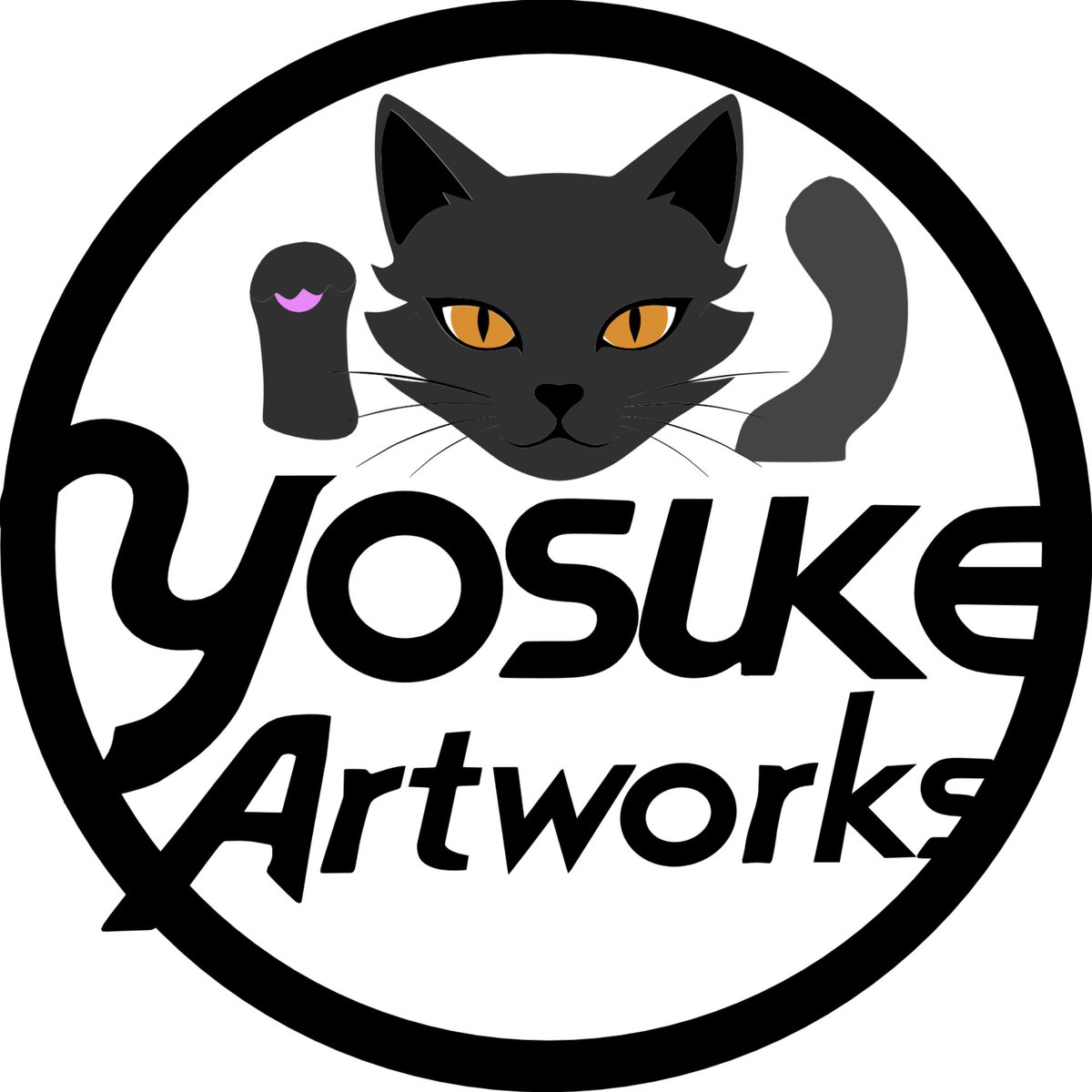 yosuke_artworks's tweet photo. ほぼ白黒だったロゴを着彩した！
Pixelmatorわりと使いやすい
#オリジナルロゴ #Pixelmator #YosukeArtworks https://t.co/42CxbJSCf3