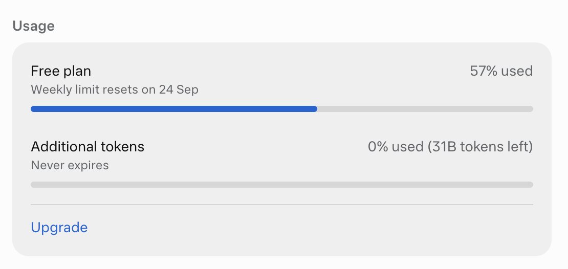 PointsPro's tweet photo. See, the usage limit would be hit fast. 

The way I use it may not even last a day. https://t.co/cFyBjCj3Hj