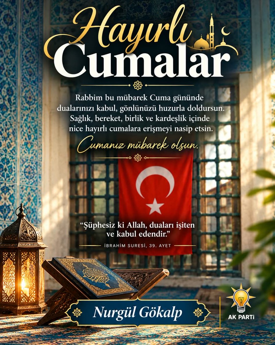 NurglGkalp4's tweet photo. Mevlânâ der ki:
Aradığın yol dışarıda değil, gönlündedir.
Gönlünü onardığında,
âlem de başka görünür gözüne.
Belki de mesele âlemin harap olması değil;
insanın kendi içindeki viranı fark etmesidir.
Hayırlı Cumalar 
@RTErdogan @omerrcelik https://t.co/jR9HNrYX5y
