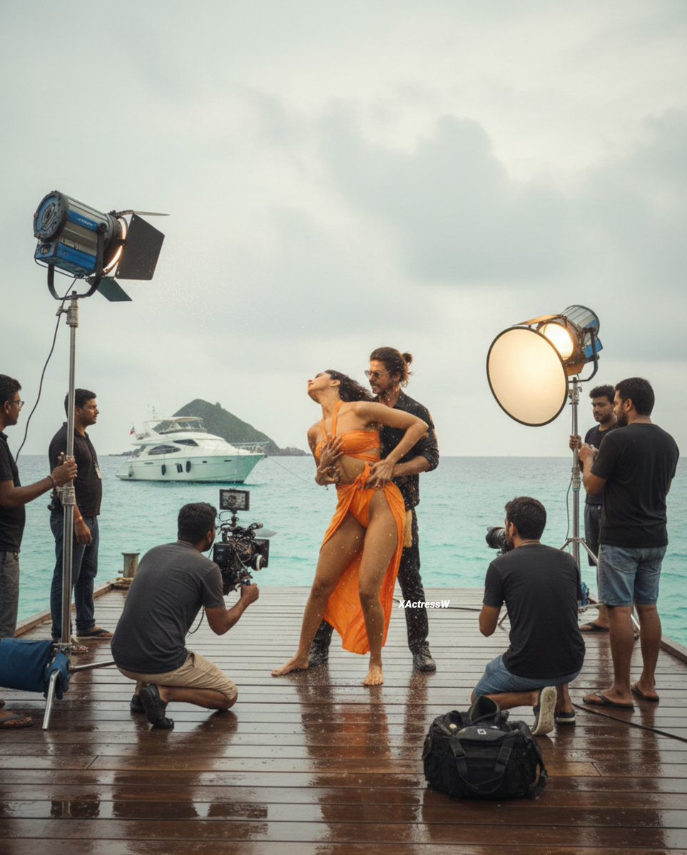 XActressW's tweet photo. Deepika Padukone Legendary Pathaan Movie BTS 🔥

(Sorry for Ranveer Singh 😭)
#DeepikaPadukone https://t.co/B6ibH0jnNi