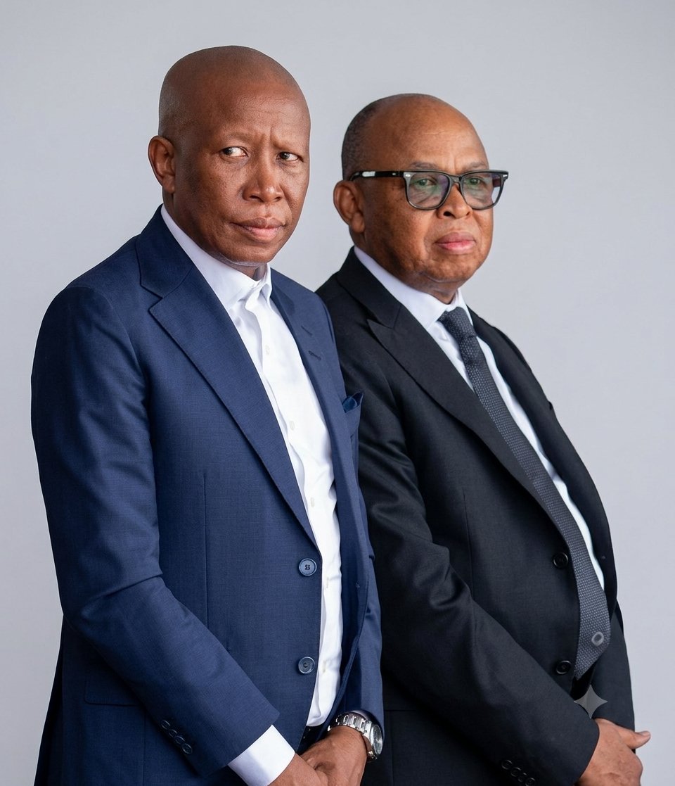 BizGuru4's tweet photo. HISTORY & THE INTERNET DOESN'T FORGET 

These two men were partners in Crime back since 2009 where Cassel Mathale [ Now Deputy Minister of Police ] was still Premier of Limpopo Province & Julius Malema [ Now EFF President & Chairperson since it was formed in July 2013 - 13years as Chairperson ] was still ANCYL Chairperson in Limpopo, they COLLAPSED Limpopo Province to it's knees which left the province bleeding in 2011 from a budget deficit [ Negative ] R2Billion until the province was placed under Section 100(1)(b) Administration in December 2011 by National Government.  

In 2012/13 the overseeing Administration picked up that indeed the province was under attack of extreme POOR GOVERNANCE & POOR LEADERSHIP by Cassel Mathale & Julius Malema which left the Province with a R2.7Billion of unauthorized expenditures, R1.7Billion of Commercial Bank Overdraft Facility with the SARB which the province couldn't manage to pay therefore leaving the province BANKRUPT to even afford Government Salaries. A further R500million in accrued unpaid invoices from suppliers/ service providers. 

These two men until to date are partners in business behind the scenes & continues to render each other corrupt tenders through their frontiers Selby Manthata [ Director of RSMM CONSTRUCTION PROJECTS formely known as Selby Construction ] and Julius Malema's wealthy clan of cousins - Tshepo Malema, Mpho Malema, Matsobane Malema & his best friend Collins Foromo. This are their wealth safety nets through which their exclusive executive unexplainable wealth & lifestyles are funded from  through corrupt tenders money. 

To date these two men are NOT ARRESTED, GOT AWAY with a lot of crimes, and still continue to steal our monies through corrupt tenders whilst at the same time continues under our TAX MONIES Payroll as part of State in Parliament 🤬🤬🤬.  

If you still don't believe that the ANC & EFF are the most CORRUPT POLITICAL PARTIES ever in South Africa then you must be bewitched and lack a lot of sanity. 

Mzansi, DON'T VOTE FOR EFF OR ANC ‼️‼️