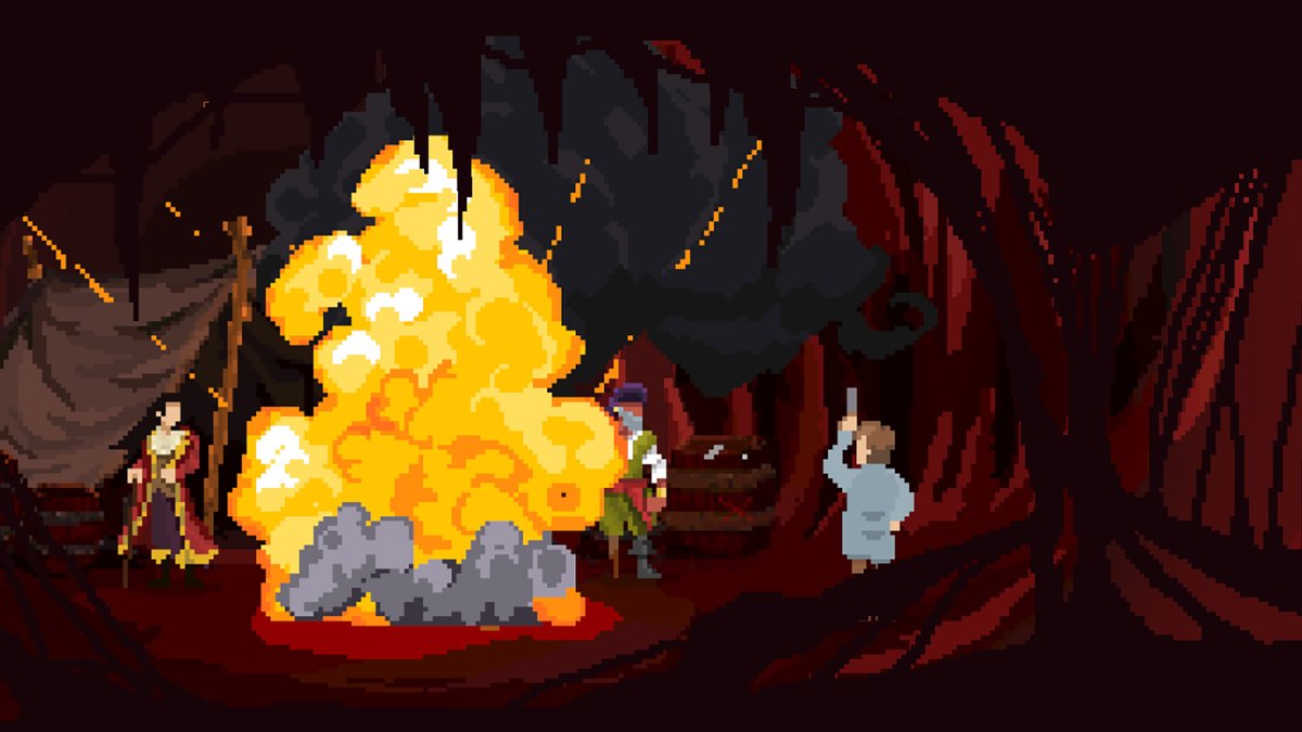 devilishgames's tweet photo. Here are a few screenshots from Scholar Adventure: Lost Night! 🌙

What do you think of the look of the new adventure by @ayosetrujillo?

#pixelart #gameart #pointandclick https://t.co/iKD7XyWl1w