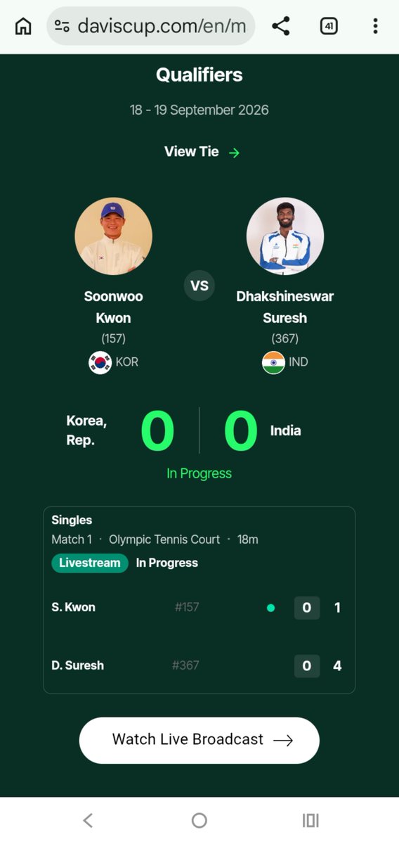 NikLim01's tweet photo. @ddsportschannel @GauravDwivedi95 @navneetsehgal3 @pragyapgaur @akashvanisports @DrLMurugan @freedish_dd @WAVES_OTT @oyeekd @AkashvaniAIR @prasoonjoshi_ @GauravDwivedi95 bhai 10.30 ho gaye kahan hai #KORvIND #DavisCup coverage?
5 games over
SHAME
Pathetic guys managing sports
Match khatam hone k baad coverage laaoge kya!
Pahila point ho gaya match shuru
Nahi jamta hai toh resign karo IAS CEO
@WAVESOTT YT Feed also removed https://t.co/Wm5nrAEYvE