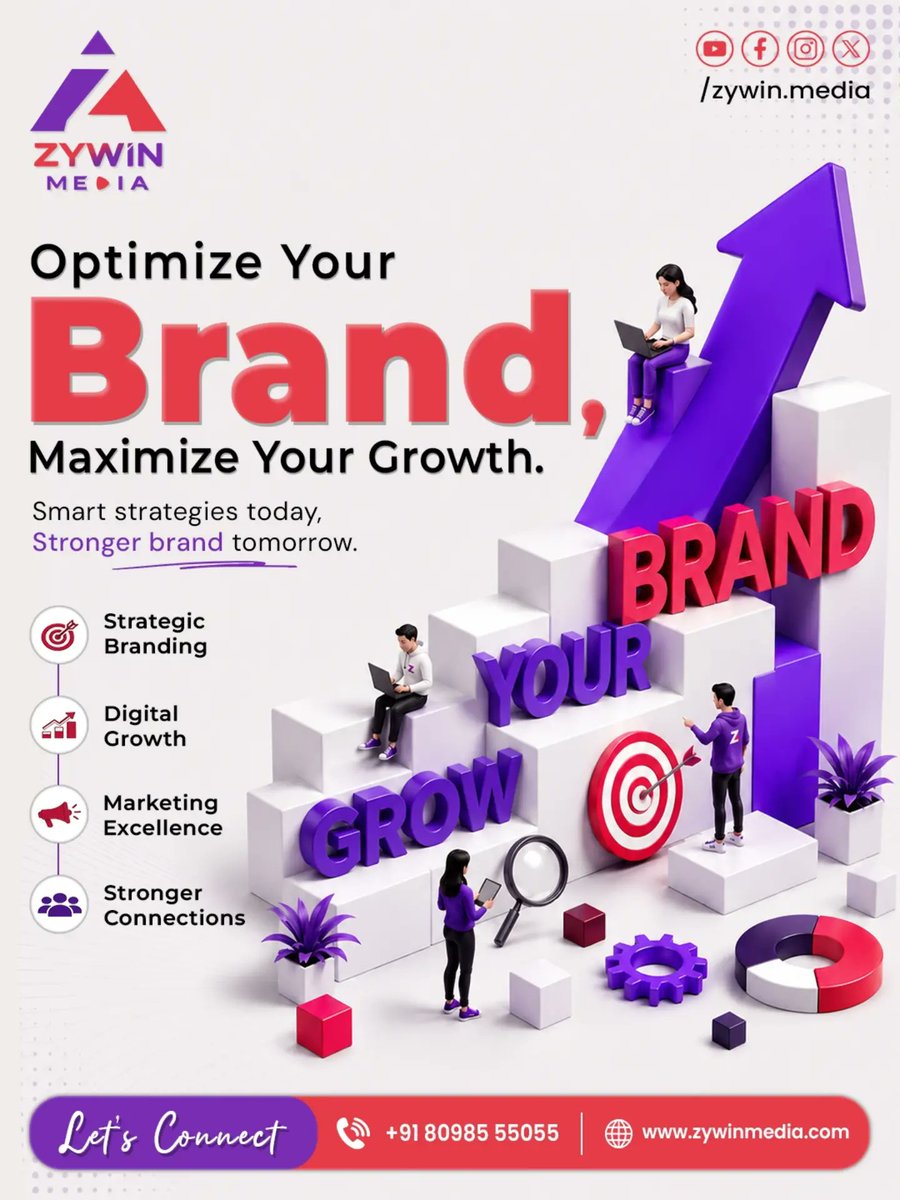 JosephineRok3's tweet photo. Smart strategies today build stronger brands tomorrow. We optimize branding, digital growth, marketing, and audience connections to help your business scale. DM “OPTIMIZE” to collaborate: +91 80985 55055. https://t.co/UTlhitPm69