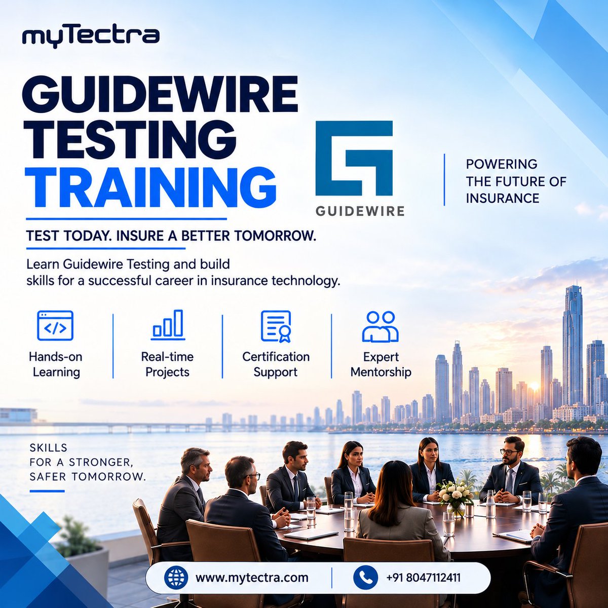 mytectra's tweet photo. 🚀 Guidewire Testing Training - myTectra!

🌐 https://t.co/dB7qZGjYc5
📞 +91 8047112411

#Guidewire #GuidewireTesting #GuidewireTraining #GuidewireTestingTraining #SoftwareTesting #InsuranceTechnology #TestingCareer #QA #AutomationTesting #myTectra #IT #Tech https://t.co/20X78IvEqE