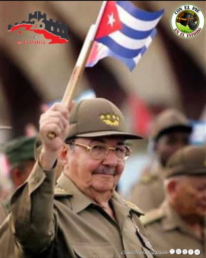 PieEnElEstribo2's tweet photo. "Vivir en paz, cooperando unos con otros para enfrentar los retos y solucionar los problemas que, en fin de cuentas, nos afectan y afectarán a todos, es hoy una necesidad imperiosa". #CubaNoEsUnaAmenaza
#ConElPieEnElEstribo https://t.co/m9YM7OPMPO