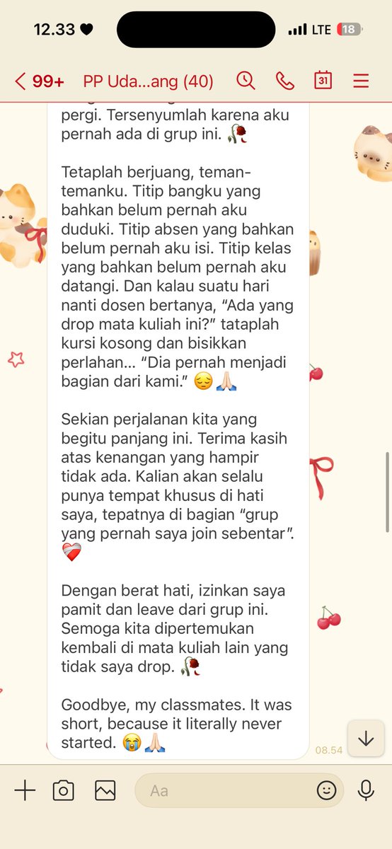 rocktheitb's tweet photo. ada orang drop matkul sealay ini pamitannya https://t.co/i8PunF58PY