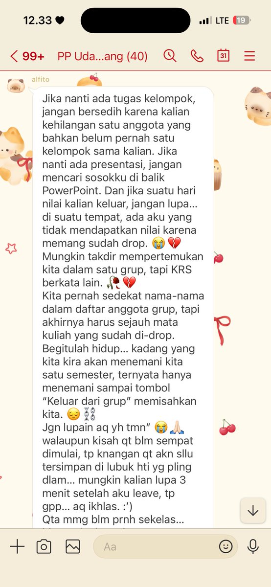 rocktheitb's tweet photo. ada orang drop matkul sealay ini pamitannya https://t.co/i8PunF58PY