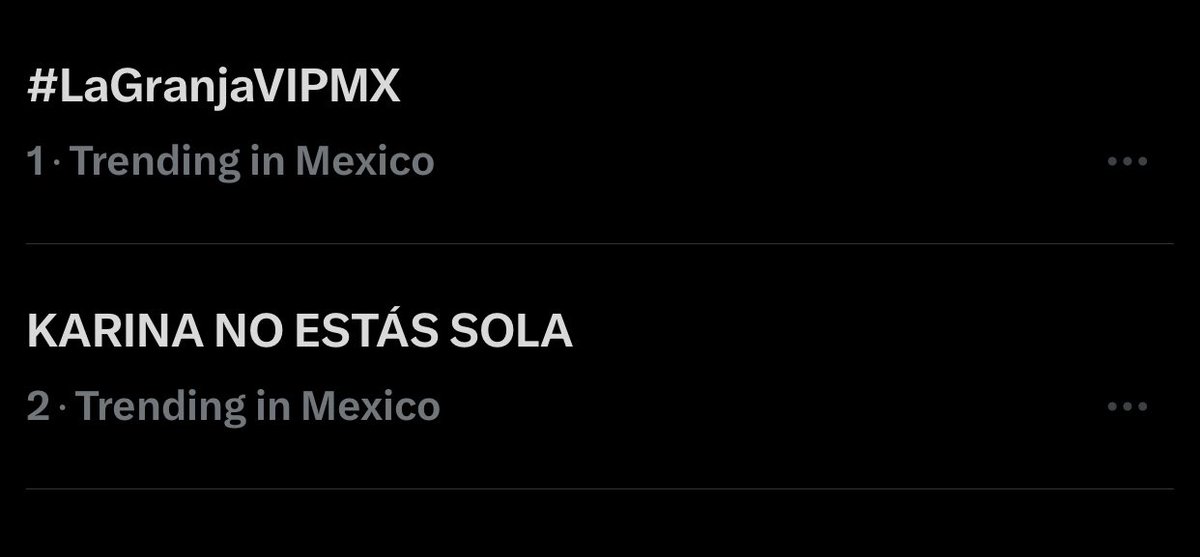 GAGACR4VE's tweet photo. 🚨KARINA ESTÁ A PUNTO DE GANARLE A TODA LA GRANJA EN TENDENCIAS!!!
#LaCasaDeLosFamososMéxico 
#LaCasaDeLosFamososMéxico4 https://t.co/MXgmYJpZ65