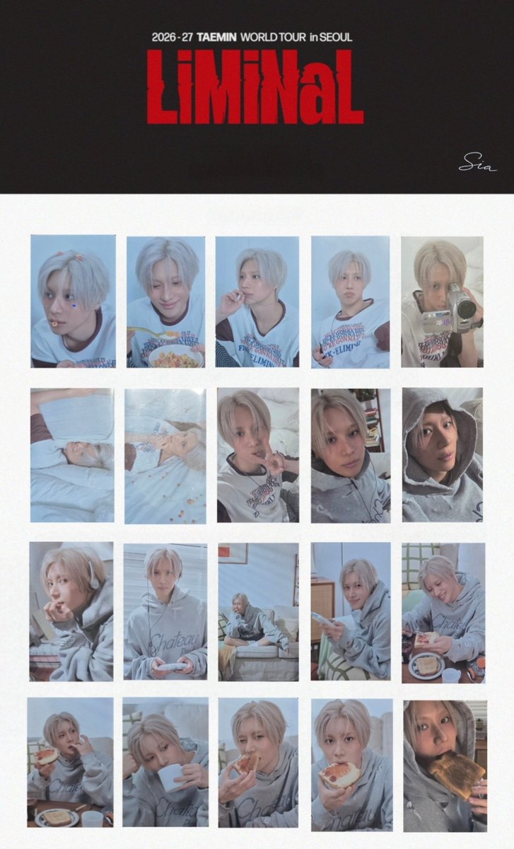 Kim123Sia's tweet photo. TAEMIN LiMiNaL
RANDOM PHOTOCARDPACK
드볼 확인용으로 쓰세요 https://t.co/05HP0vZWys