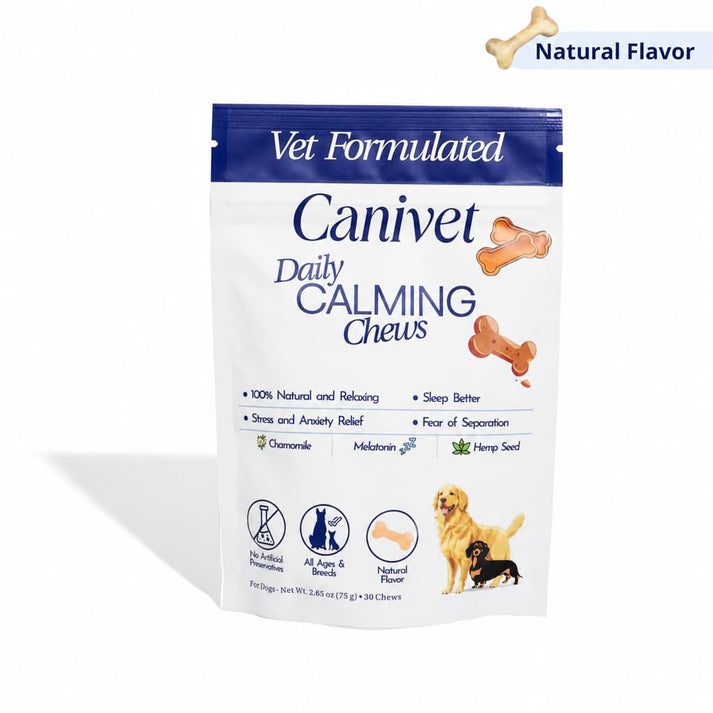 Cportlegal's tweet photo. #Canivet 
Natural Calming Treats for Dogs - Daily Anxiety &amp; Stress Relief
Helps calm stress &amp; anxious behavior

Supports restful sleep and emotional balance

Promotes relaxation during travel or separation
https://t.co/pnYHq9wG08 https://t.co/XTRO6vtWWS
