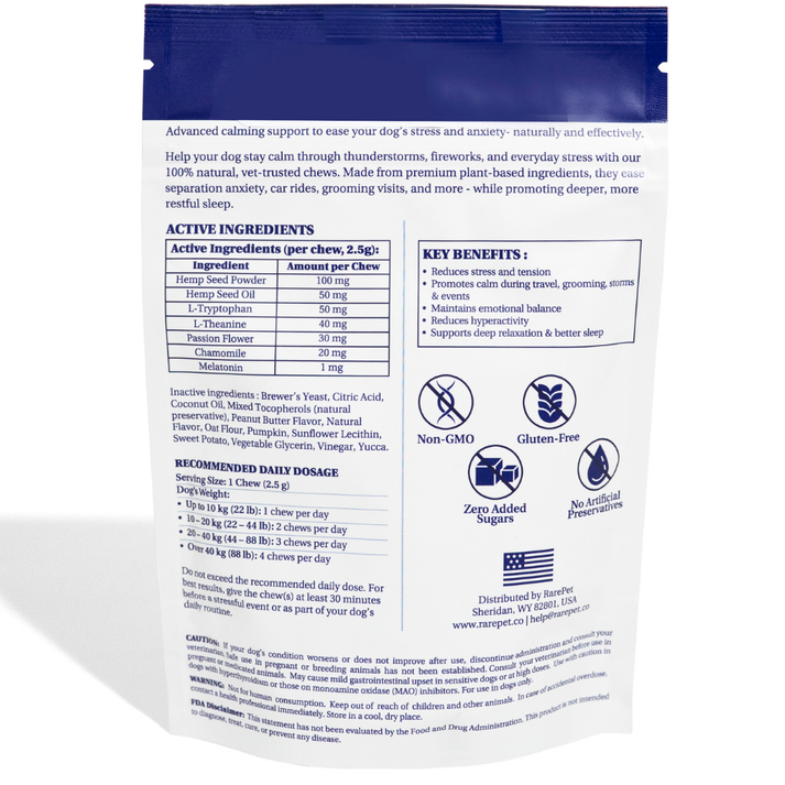 Cportlegal's tweet photo. #Canivet 
Natural Calming Treats for Dogs - Daily Anxiety &amp; Stress Relief
Helps calm stress &amp; anxious behavior

Supports restful sleep and emotional balance

Promotes relaxation during travel or separation
https://t.co/pnYHq9wG08 https://t.co/XTRO6vtWWS