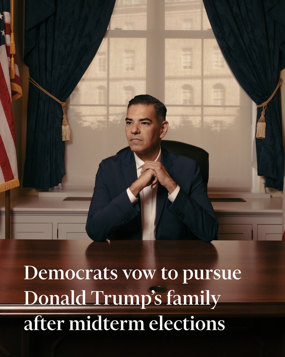 FT's tweet photo. In an interview with the FT, the highest-ranking Democrat on the US House oversight committee outlined his investigative priorities, including amassing evidence that could lead to the US president’s impeachment and questioning Elon Musk. https://t.co/azfFNmzH0G https://t.co/3maqiy1qKF