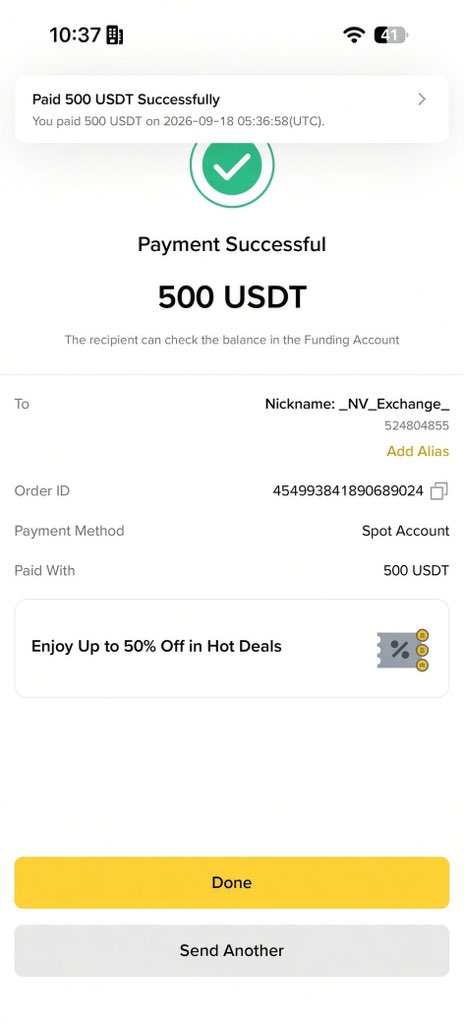 Crypto__Haris's tweet photo. Sent another $500 to UID 788909550, 1252606675 and 524804855 🔥

I will send $500 to 5 more people today 🤑

Comment your Binance UID or wallet address below 👇 https://t.co/WIpE5TA0JO