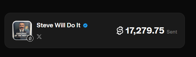sameoldnothing's tweet photo. @stevewilldoit yo steve we raised some funds to fund ur colosseum project with this new X money feature haha

check ur account, no joke https://t.co/c77jMTFbxN