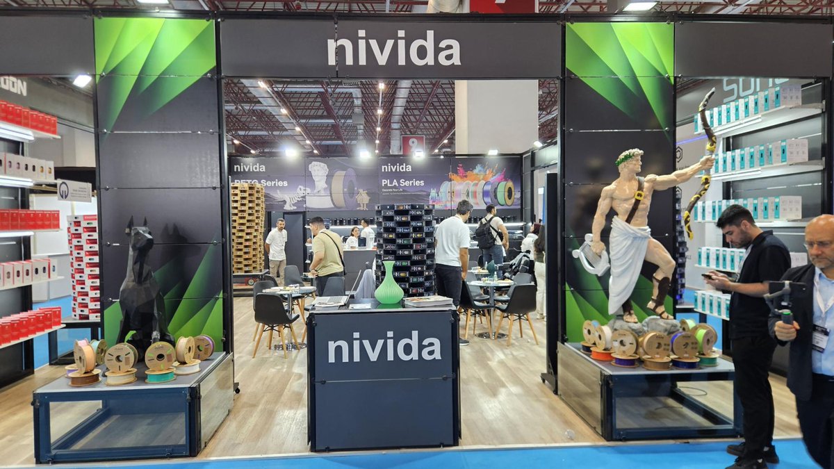 esun3dfilament's tweet photo. EXPO 3D ISTANBUL 2026 is underway!

Day 1 has kicked off, and Nivida x eSUN are waiting for you at Stand A250! Whether you’re looking for advanced high-performance filaments or exploring sustainable material solutions, our team is on-site to help you find the perfect match for your additive manufacturing needs.

🗓 September 17–19, 2026 x
📍 Istanbul Expo Center | Stand A250

Drop by and say hello—let's materialize your next big idea together! 💡

#EXPO3DISTANBUL2026 #3DPrinting #eSUN #Nivida #AdditiveManufacturing #eSUN