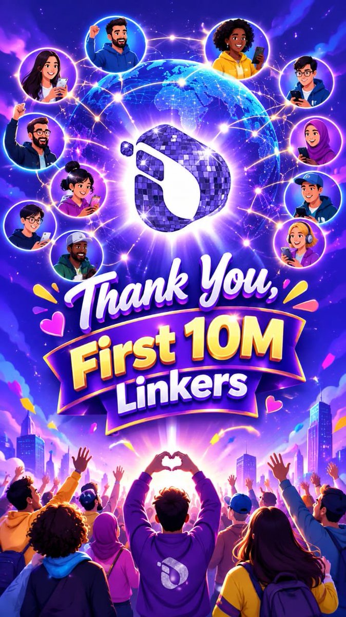 JulekhaJul4128's tweet photo. 🎉 Thank You, First 10M Linkers! 💜
🌍 Together, we built a global community.
🚀 Every contribution shaped InterLink.
🤝 One community. One vision.
💫 The future of Web3 starts with us!
Proud to be part of the First 10M! 💜
#InterLink #ITLG #ITL #First10MLinkers https://t.co/MBUavu2DuW