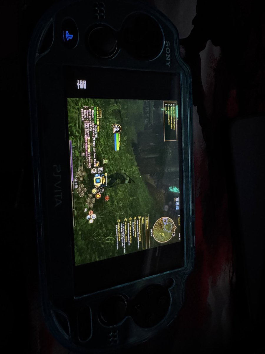 squidonsight's tweet photo. WOWF on PSVita. 
@Warcraft 

#wow #worldofwarcraft https://t.co/X1VvslDDvT