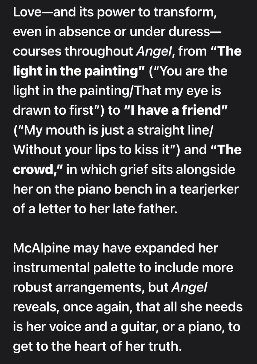 LizzyMLives's tweet photo. apple music blurb on angel!! https://t.co/XUMQo2jgWZ