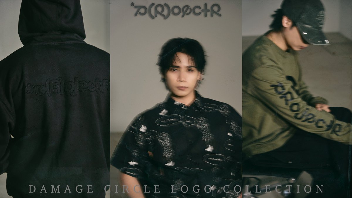 projectr___'s tweet photo. ＼本日新発売！／
*p(R)ojectR® DAMAGE  CIRCLE LOGO COLLECTION ON SALE

「DARK CIRCLE LOGO COLLECTION」を新たなスタイルへ。シャツやキャップ、ピンバッジなども登場。

◾️販売先
・ONLINE STORE
https://t.co/ua1aFkQ7go
・VERTICAL GARAGE NAKAMEGURO

#THERAMPAGE #projectr https://t.co/Bcd9GlZAeJ