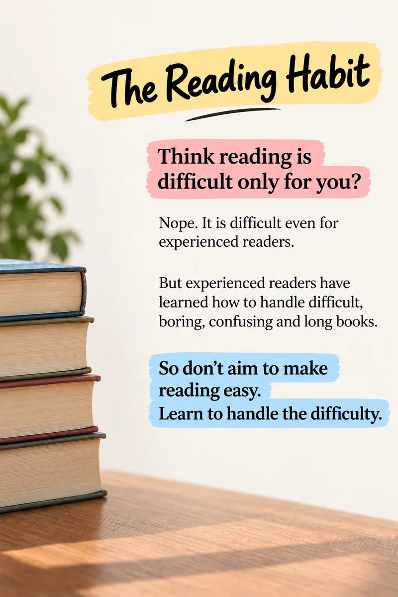 anitha__raman's tweet photo. The Reading Habit - Build it one chapter at a time https://t.co/AORGSJOvZS