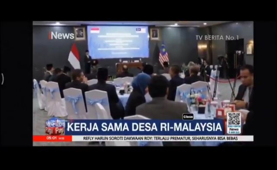 nginoel's tweet photo. Kemendesa PDT gandeng Pemerintah Malaysia untuk perkuat Pembangunan Desa
#KemendesPDT
#BangunDesaBangunIndonesia
#DesaIndonesiaMalaysia
#BPSDMKemendes https://t.co/exeItiEerk