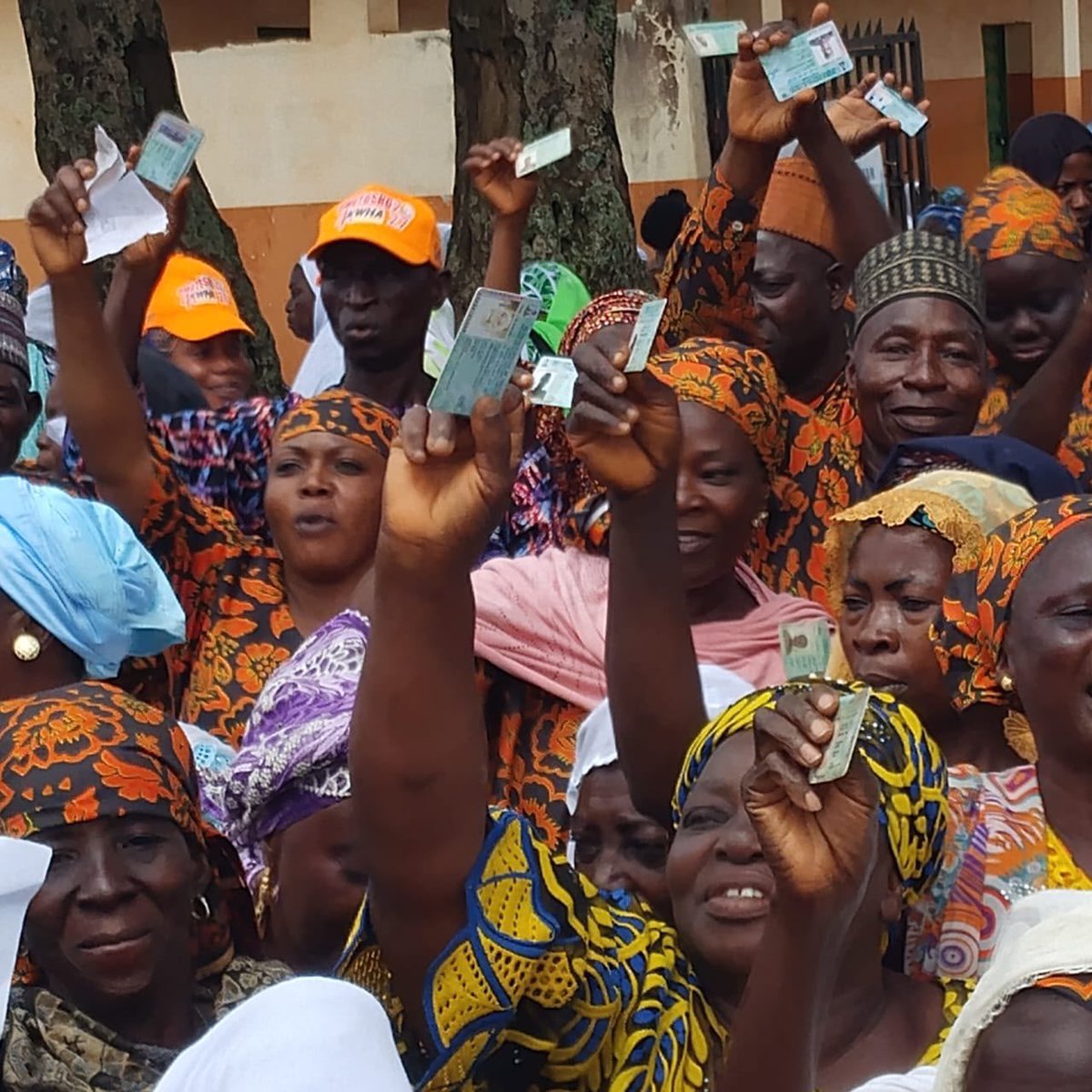 HouseEvergreen's tweet photo. 40 Million Women Vote for Tinubu; 176,846 communities; women engagements Activated; One Strength; victory is Certain. 

Grassroots mobilisation for the re-election of President Bola Ahmed Tinubu has begun at top speed and is spreading like wild fire  through 176,846 communities https://t.co/QOETfDVP0V