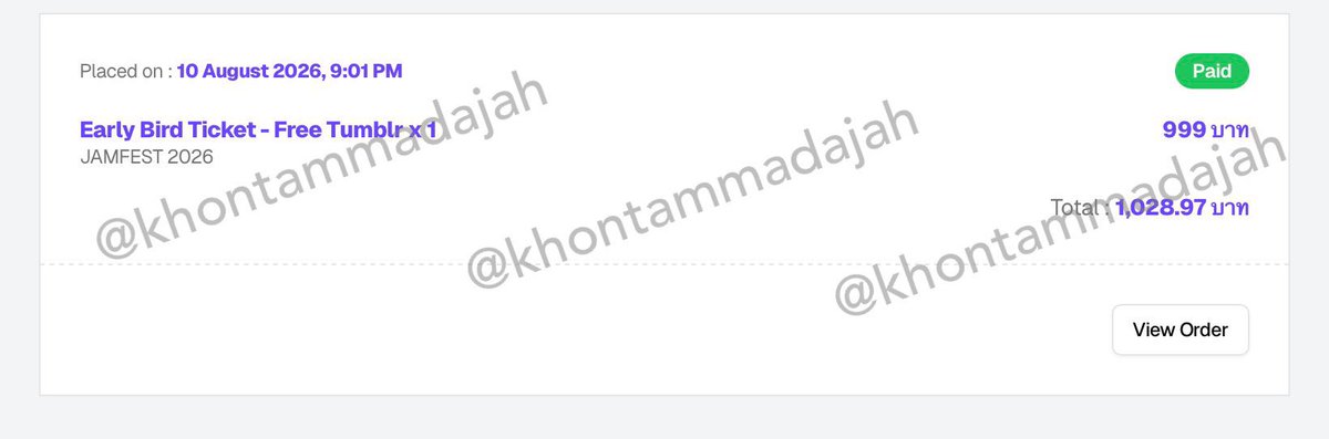 khontammadajah's tweet photo. ปล่อยบัตร Jamfest ใบละ 800.- + Free Tumblr
**เช็คเครดิตแลกไอจีแลกไลน์ได้ ไม่โกงแน่นอน100%ค่ะ (ไม่สะดวกไปจริงๆ🥹)
#JamFest2026 #JamFest #แจมเฟส #pun #thetoys #polycat #tillybirds #sillyfools #bowkylion #moderndog #flure https://t.co/PUk3GF4PaH