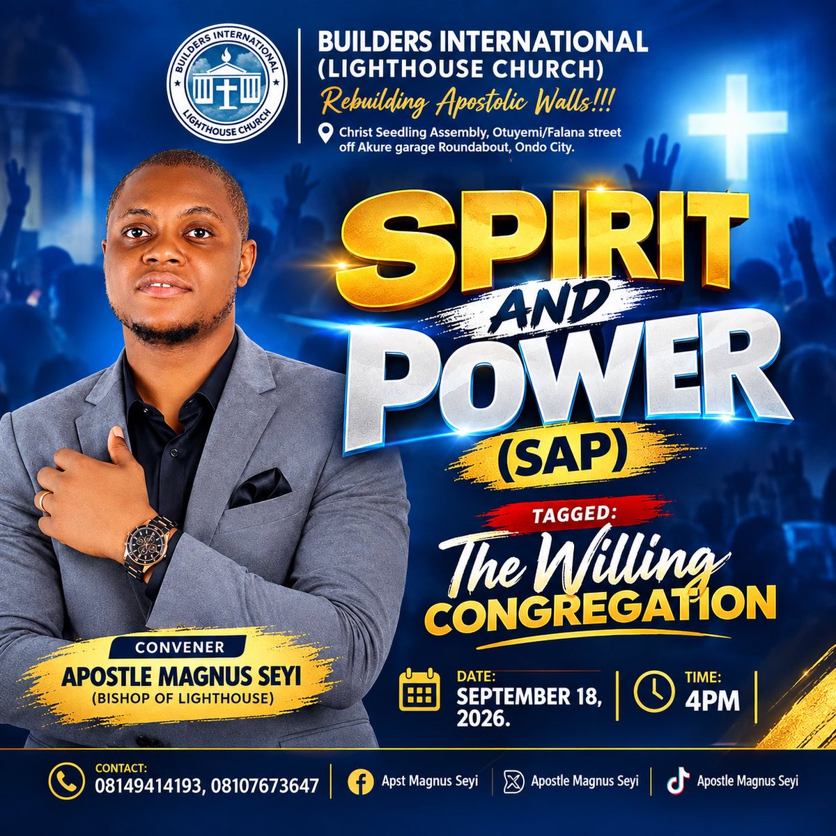 buildersintlch's tweet photo. In and around Ondo City?
Don't miss this meeting tonight.... https://t.co/IKGME9UMsi