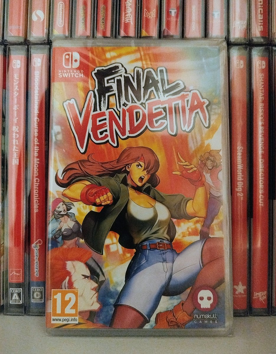 Charlss37's tweet photo. Feliz viernes y feliz finde!!!👏😊❤️
#BitmapBureau
#FinalVendetta 👊💥
#NintendoSwitch 🎮 #Nintendo 🍄 https://t.co/f3zQUkrIrB