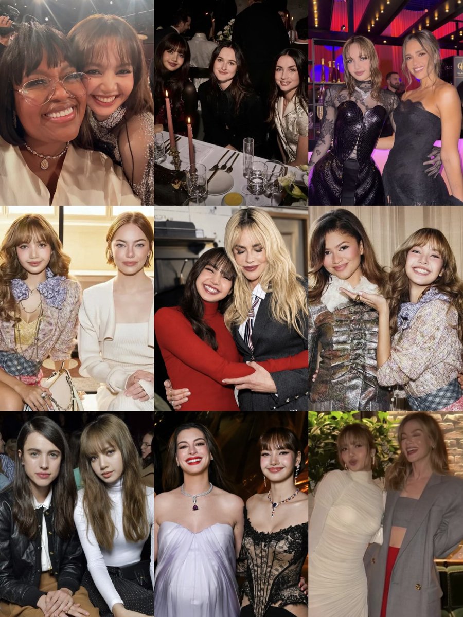 fileslm's tweet photo. lisa building an entire circle of strong actresses oh i see the vision https://t.co/SgX1Wh1msx