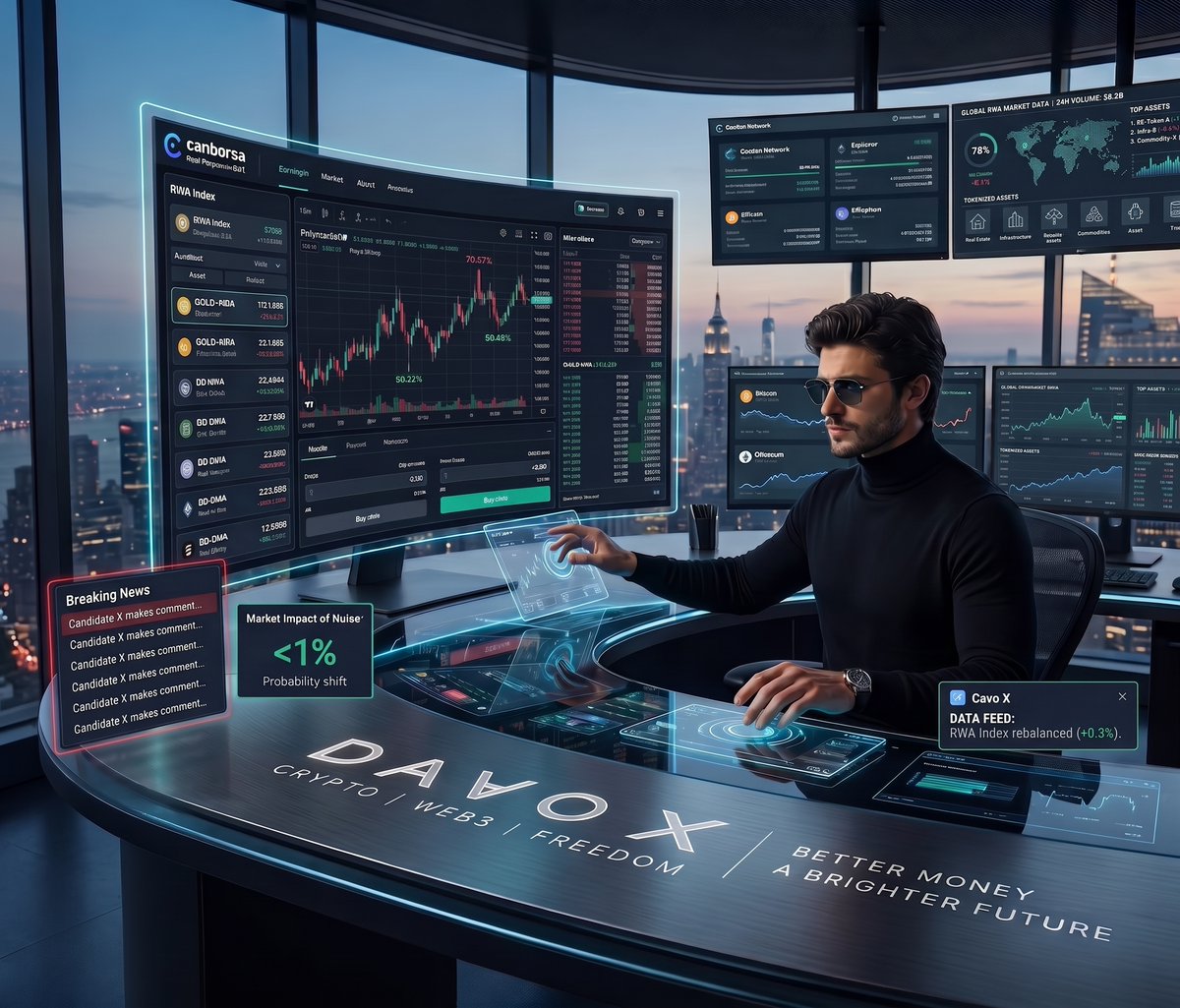 DavX64's tweet photo. Most people watch breaking news for answers.
I just look at Polymarket to see which direction the smart money is actually willing to be wrong.
The noise is always louder when it's free. https://t.co/wrZsaefLdH