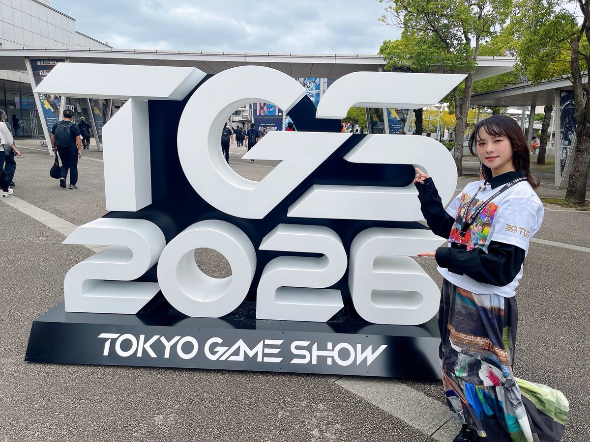 kaor1n_n's tweet photo. #TGS2026 ‼️
来たぞーーーーー！
BOOSTERZの特別なパスもらった🫶
すごい！うれしい感無量😭

めちゃくちゃ人いるー！✨

#東京ゲームショウ30th https://t.co/bUHNBBY6h9