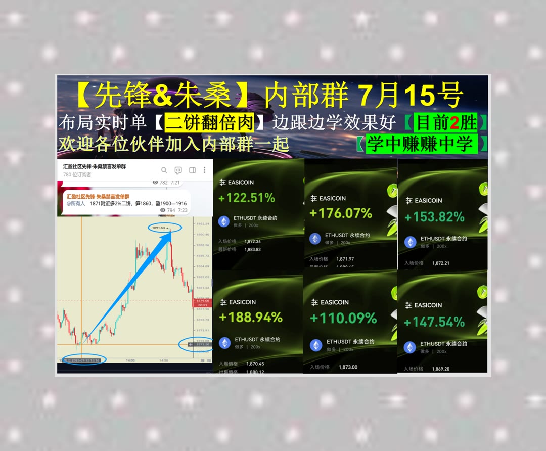 ShilaColllgs's tweet photo. Sportsmanship is the ability to compete with others while treating them with respect.
比特币走势缺少分析思路？分享盘面观点与趋势分析。滑点👶币赢交易所[quote]🚛区块链日记🔁火币返佣60%
虚拟空间🪔价值互联网⚓矿机托管🧂币圈通用词汇
币安 欧易 BTC 免费合约跟单社区👉 @fzy988 👈 https://t.co/qOhwyiqO2O