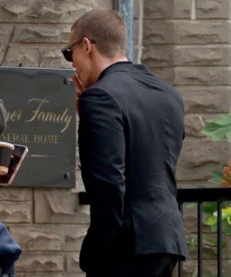 livshollanov's tweet photo. something about him with a buzzcut in all black ughh https://t.co/JHQ8tOtqiC
