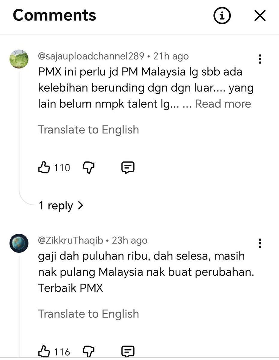 adamyusuf88's tweet photo. Belum sampai 48 jam sudah hampir 1 juta tonton, hampir 5 ribu komen

Aku anggap podcast sulung ini berjaya tarik perhatian gen Z untuk lebih mengenali PMX @anwaribrahim dari sudut sejarah perjuangan dan komitmen melaksanakan agenda reformasi

Sila tonton: https://t.co/n95mIp5V1v https://t.co/mHhgIumsMV