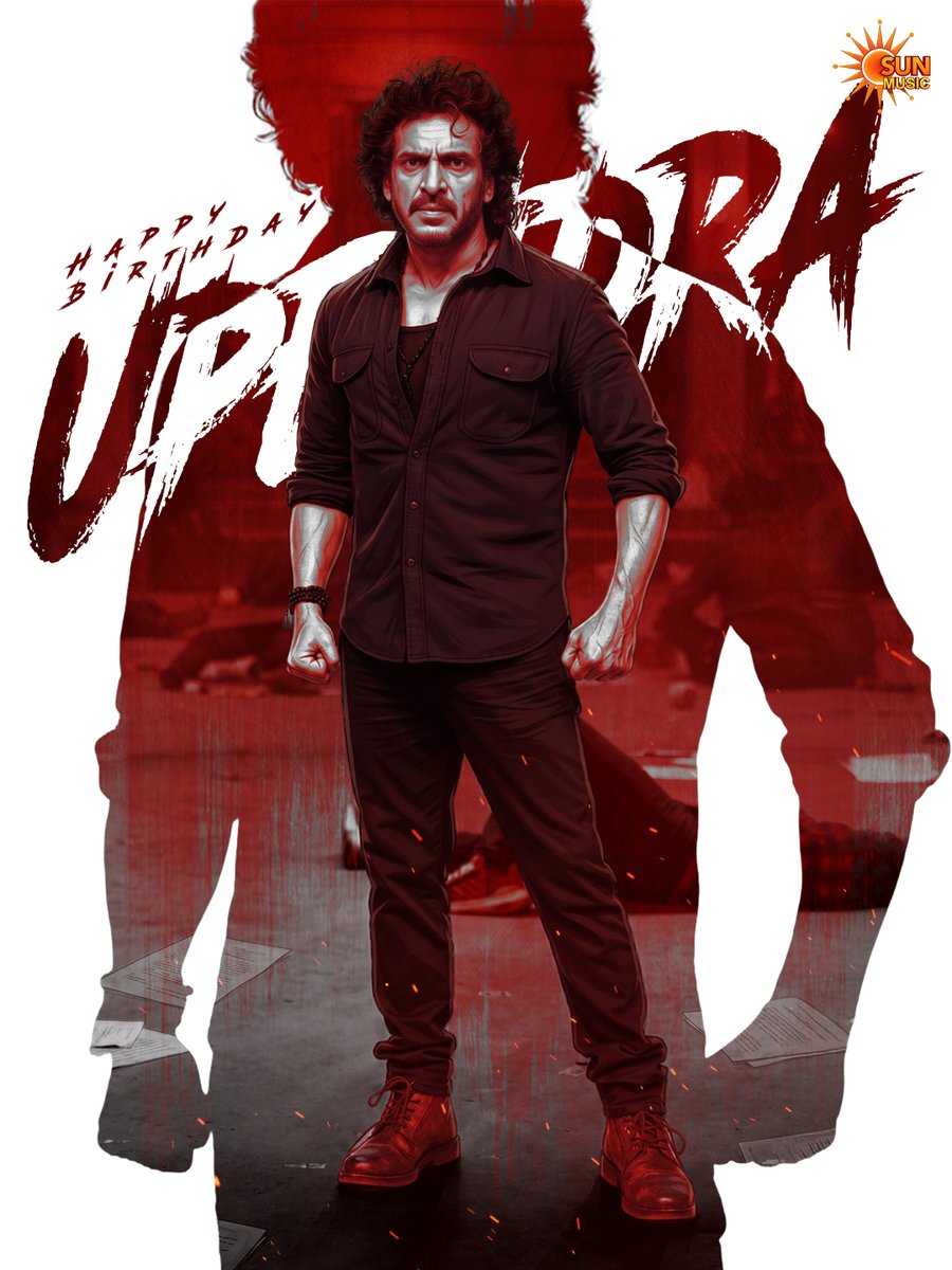 SunMusic's tweet photo. Happiest Birthday to the one and only @nimmaupendra! 🌟🔥

#SunMusic #Upendra #HBDUpendra #HappyBirthdayUpendra https://t.co/m5XQvUI12K