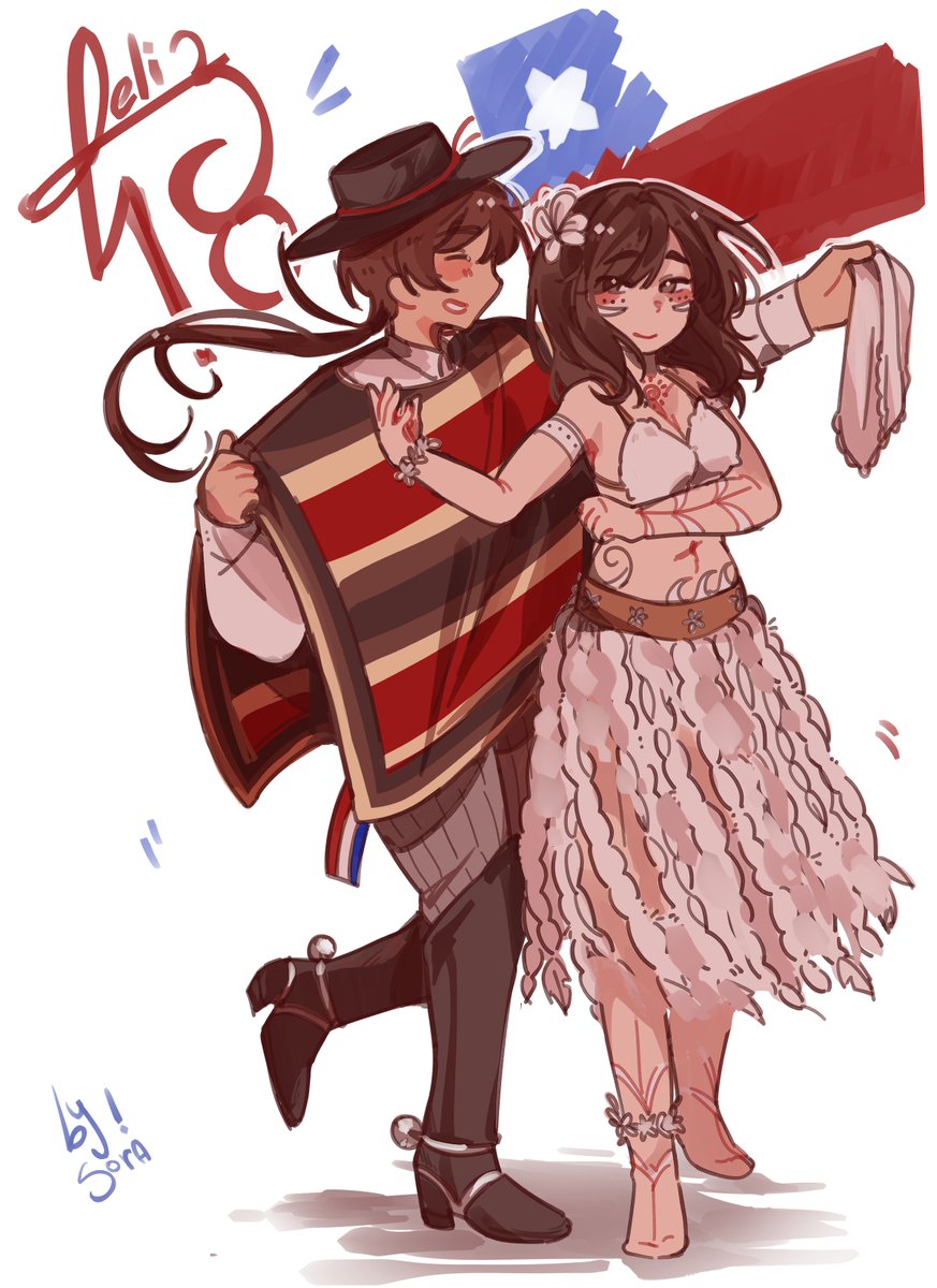 Shorauu's tweet photo. ¡Felices Fiestas Patrias! ¡Feliz 18 de Septiembre!

🇨🇱❤️🗿 #latinhetalia https://t.co/HfZqiYs2zT