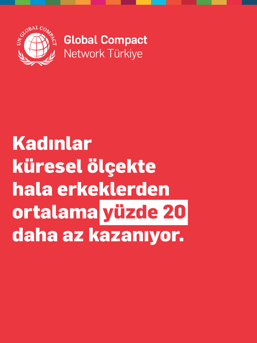 GlobalCompactTR's tweet photo. Bugün Uluslararası Eşit Ücret Günü. Adil ve kapsayıcı bir iş dünyası, eşitlikten başlar. https://t.co/zzfdHZqNVY